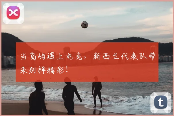 当岛屿遇上电竞，新西兰代表队带来别样精彩！